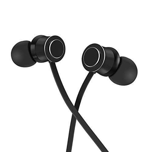 groov e Metal Buds - Wireless Earphones with Remote & Mic - Bluetooth Connectivity - Neckband Headphones with Ergonomic Design - USB Charging - 4hrs Audio Playback - Black — view 3