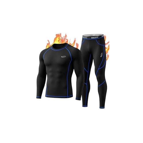 Thermal Underwear Mens Set Mens Thermals Top Bottoms Long Johns Long Sleeve