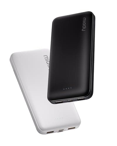 Miady 2 Pack Power Bank Portable Charger Fast Charging 10000mAh