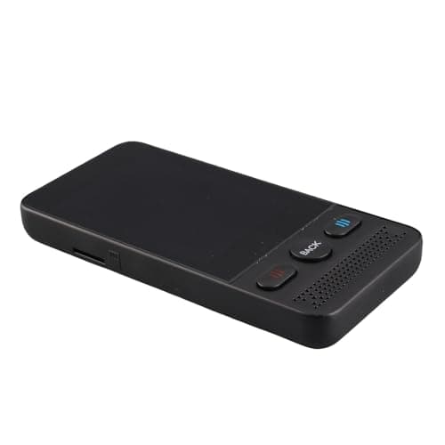 Hamwesh Portable Language Translator, 1000mAh Battery Noise Canceling Microphone Smart Voice Translator Device Real Time Translation with 3.0 Inch Touchscreen WiFi for Travel Shopping