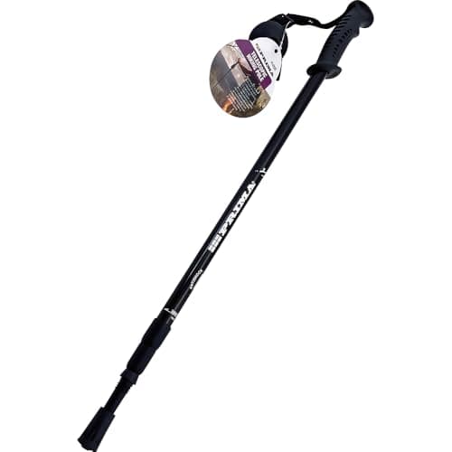 Telescopic Walker Trekking Hiking Pole Camping Outdoor Lightweight Walking Cane Elderly, Motability Disability | Campers Hand Tool Aid, Standing Supports Legs & Arms