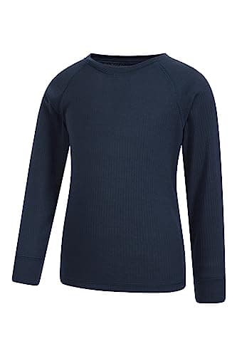 Mountain Warehouse Talus Kids Plain Base Layer Set Navy (Se 9-10y — view 4
