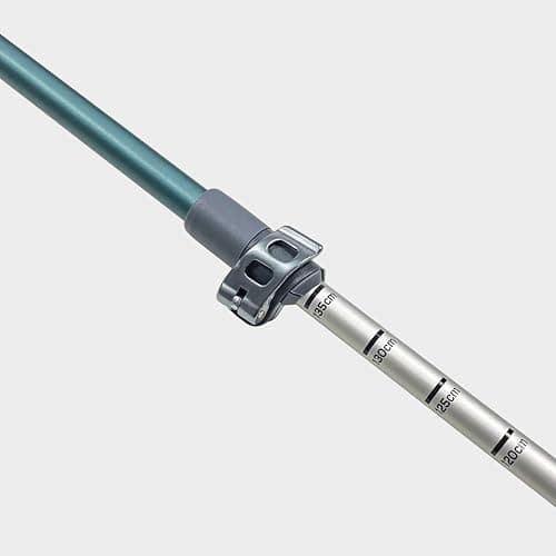OEX Duralumin Walking Poles, 7075 Aluminium, 4-Section Telescopic, Foam Grip, Carbide Tip, 105-135cm, 244g, Pair — view 6