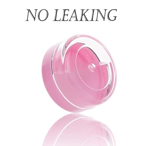 3 Gram Sample Pots, 5 Pcs Plastic Travel Pots for Toiletries, Mini Travel Containers with lids, Empty Cosmetic Containers for Face Creams, Samples, Make-Up — view 3