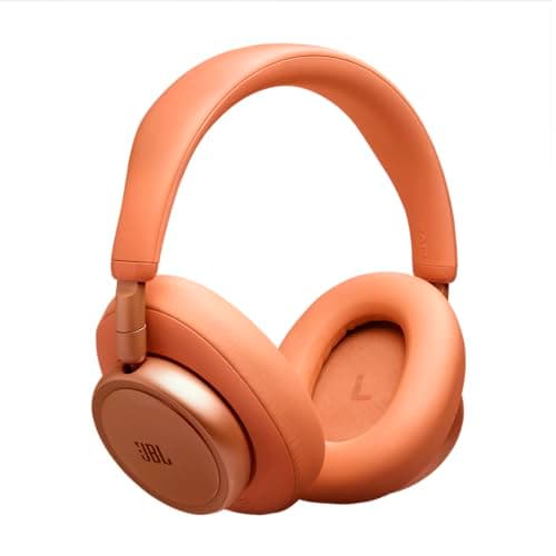 JBL Live 780NC Wireless Over‑Ear Noise Cancelling Headphones, Orange — view 2