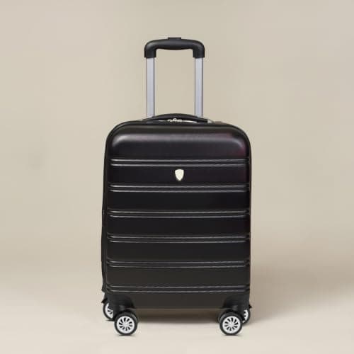 4pcs Universal Suitcase Wheel Repair for Luggage Box, Black Plastic — view 3