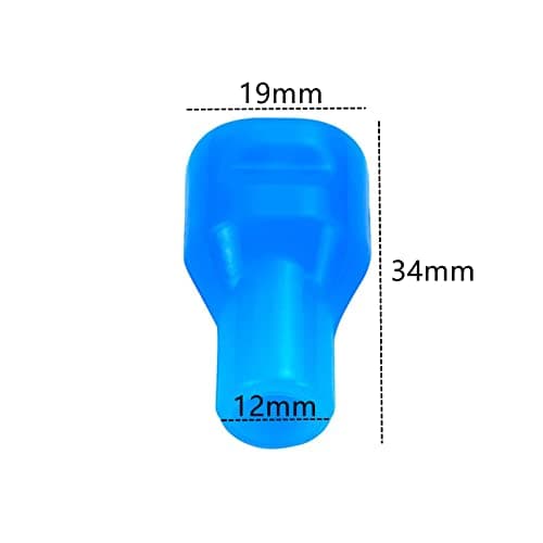 2Pcs Bite Valve Replacement Mouthpiece Bite Valve Hydration Valve Nozzle Silicone Bite Valve Cover for Outdoor Backpack Hydration Bladder Reservoir — view 2