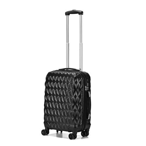 CMY Suitcase 20 Inch Cabin Hard Shell Lightweight ABS Carry-On Luggage