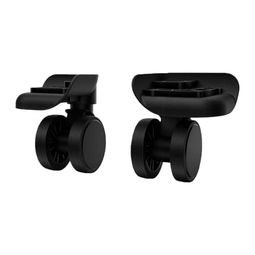 Keenso Suitcase Wheels Replacement, Double Row Silent Casters — view 2