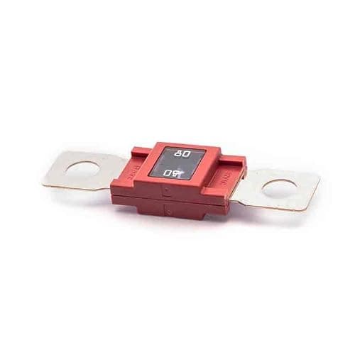 Dun-Bri MEGA Bolt-Down Fuse Pack of 2 (80A–225A) – Heavy-Duty Automotive Battery – Holder sold Seperately (Mega Link Fuses – 80A)