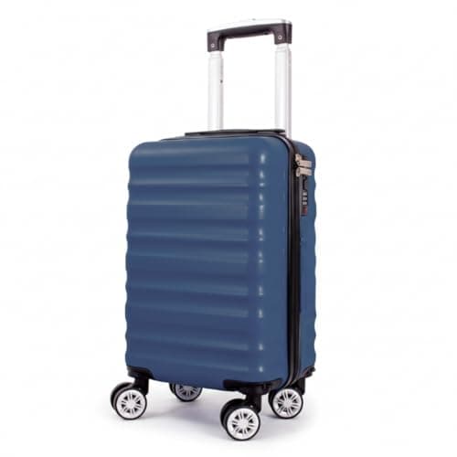 40x25x20cm Underseat Cabin Suitcase, Navy, Removable Wheels — view 2