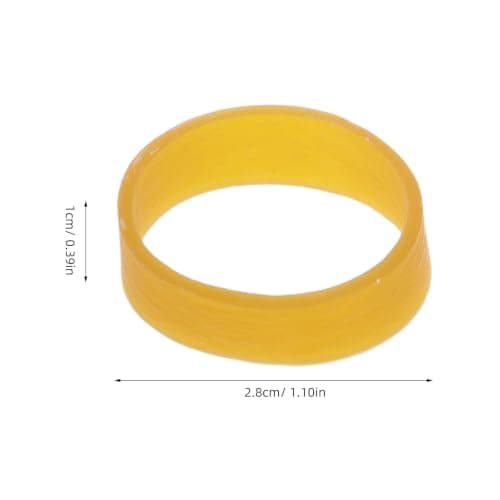 Kisangel 380pcs Wide Rubber Bands for Office Supplies and Packing 10cm Wide — view 2