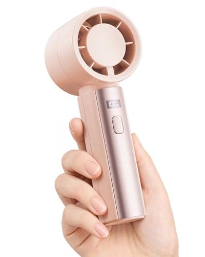 gaiatop Powerful Handheld Fan Rechargeable, High Speed 100-Level Turbo Fan