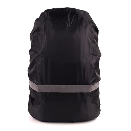 Shanrya Waterproof Backpack Cover Quick Dry Oxford Cloth Backpack Cover for Hiking (Fluorescent green) — view 4