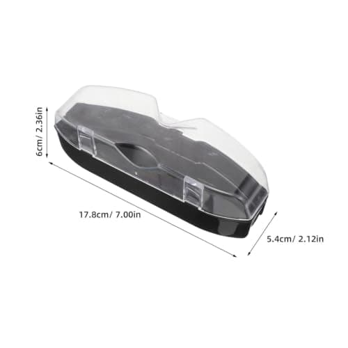 Alipis Scuba Diving Mask Case with Secure Seal and Sturdy Pp Material, Protective Storage Box for Swim Goggles and Snorkelling Masks, for Travel and Pool Sessions — view 2