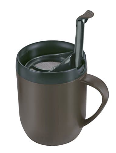 Zyliss Hot Mug Cafetiere - 2 x Plastic/Silicone Travel Mug Bundle | Grey/Blue | Dishwasher Safe | 5 Year Guarantee — view 5