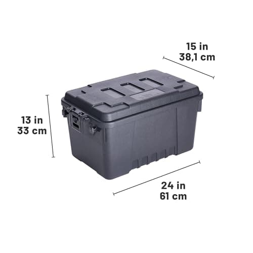PLANO Sportsman's Trunk - Small 53ltr,Olive Drap Green, Military-Grade Storage Box with Lid, Heavy Duty, Large, Camping & Army Storage Trunks, Perfect for Hunting, Paintball, Airsoft or Home Storage — view 5