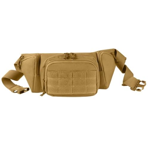 Adiwo Bumbag Waist Bag, Tactical Waist Bag with Multi-Pockets