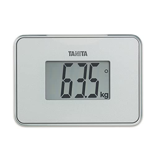 TANITA HD-386 World's Smallest Digital Bathroom Scale Easy To Travel Pearl White