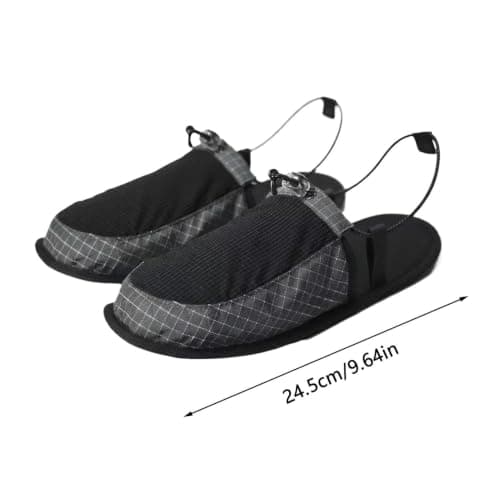 Foldable Camping Slippers Lightweight, Non Slip Travel Footwear — view 5
