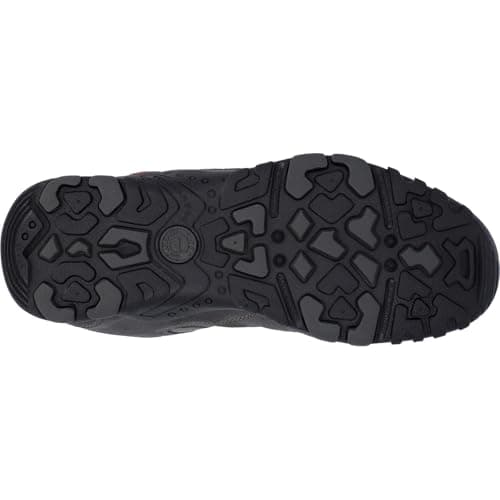 Hi-Tec Men's Quadra Ii Walking Shoe,Charcoal/Zingy RED, 8 UK — view 4