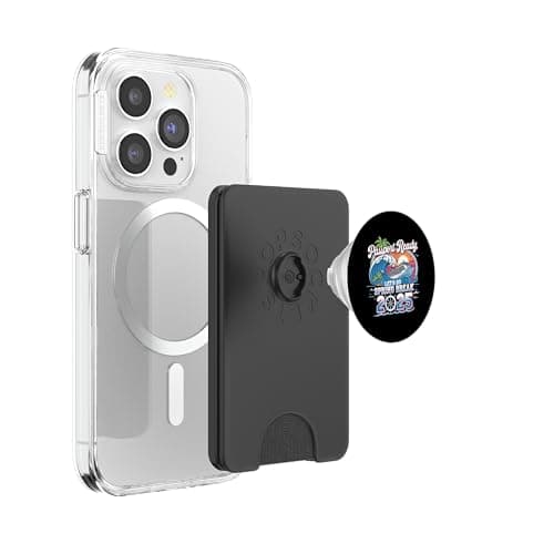 Spring Break 2025 Travel Vacation School Break PopSockets PopWallet for MagSafe — view 3
