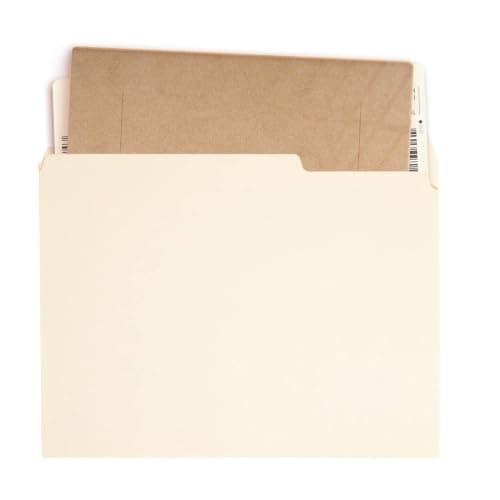 File Folders Pack of 100 Document Organizer