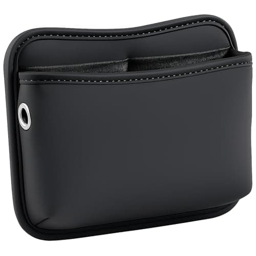 RTDHO Car Seat Side Pocket Organizer,PU Leather Car Pocket Pouch