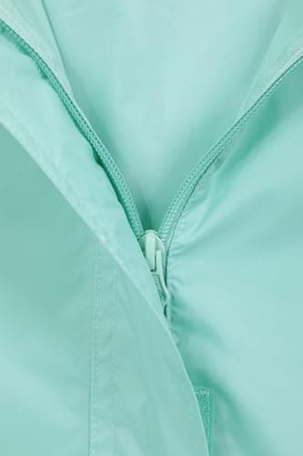 Mountain Warehouse Pakka Womens Waterproof Rain Jacket Mint - U 12 — view 6