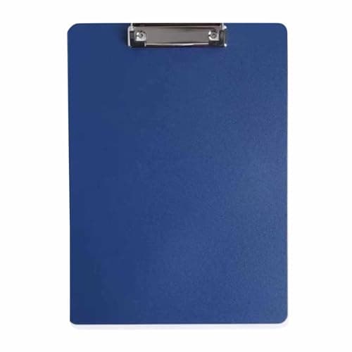 TYTOGE Desktop File Holder, A4 Plastic Clipboard Compact Multipurpose Scratch Resistant Stable School File Holder Office File Holder (Dark Blue) — view 5
