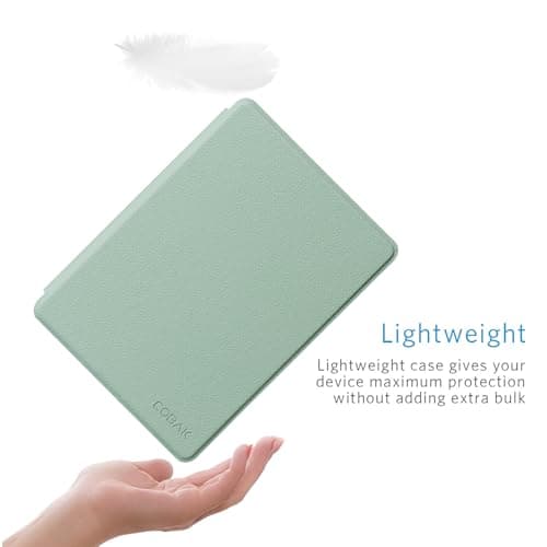 CoBak Case for 7" Kindle Paperwhite 12th Gen 2024 & Colorsoft, Matcha Green — view 4