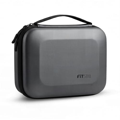 FiTSTILL Large Carrying Travel Storage Case for DJI Action 6/5pro/4/3/2,Go Pro Hero 13/12/11/10/9/8/7/6/5/Hero 4K,MAX2/MAX360 2025,Insta 360 X5/X4/X3/GO Ultra/AcePro2/AcePro