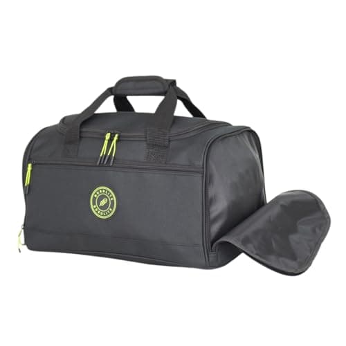 Ryanair Cabin Bag 40x25x20 Underseat Holdall – Airline Approved Travel Duffel with Shoulder Strap – Lightweight Carry On for Ryanair, EasyJet, Jet2, Wizz Air, British Airways (20L) - Black — view 4