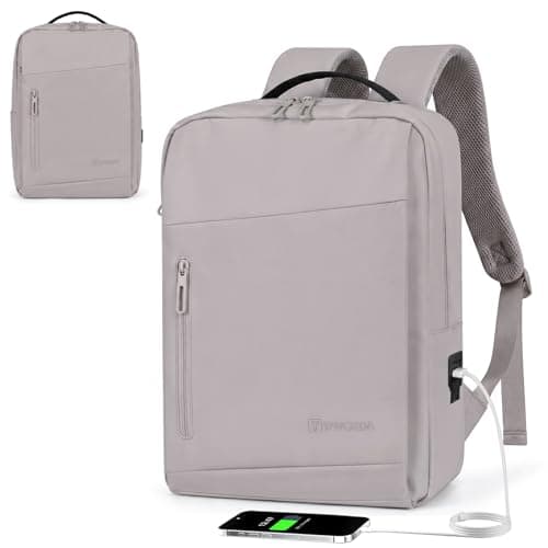 Tavoxda Travel Laptop Backpack, 40x30x20 Underseat Cabin Backpack, Grey