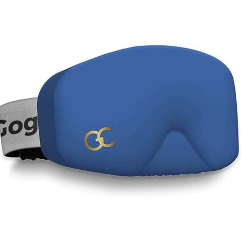 GogglesCover Ski Goggles Protective Cover, Portable Goggle Cover Navy