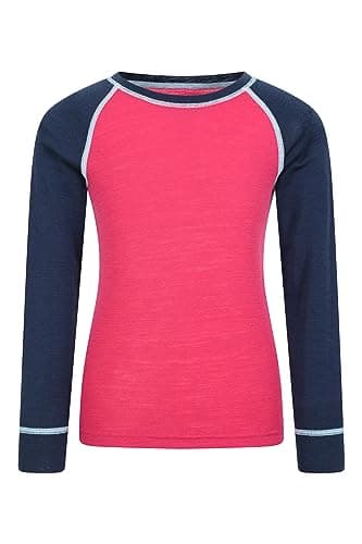 Mountain Warehouse Kids Merino II Base Layer Set Purple (11-12y — view 2