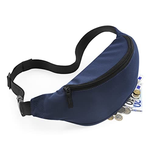 BagBase Bum Bag - Stylish Waist Pack in 8 Colour Options — view 2