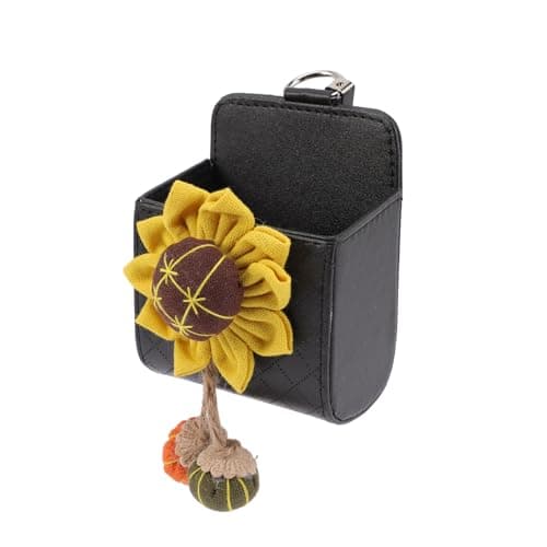 TOYANDONA Car Air Vent Organizer Storage Bag with Hanging Pocket