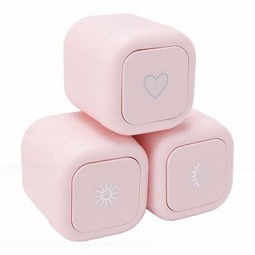YDuupxe Magnetic Travel Containers, ABS Refillable Portable Capsules with — view 3