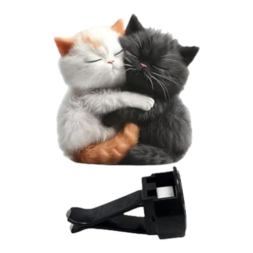 Car Vent Clip Air Freshener Cute Cat Decorative Eliminator