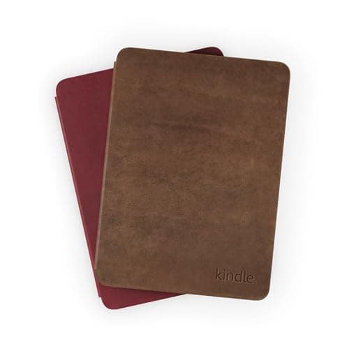 Amazon Kindle Paperwhite and Amazon Kindle Colorsoft Case, Lightweight and Water-Safe, Foldable Protective Cover – Premium Leather — view 6