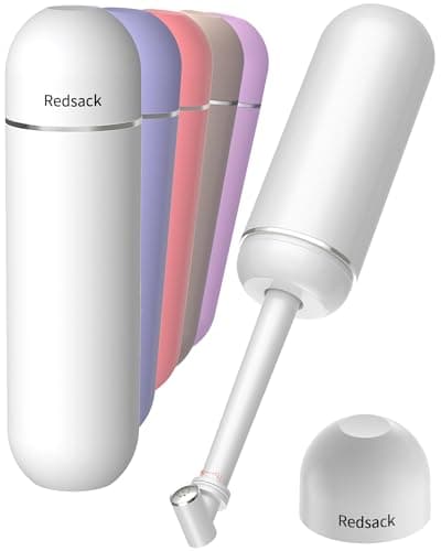 Portable Bidet for Travel & Camping - Manual Squeeze Peri Bottle Handheld