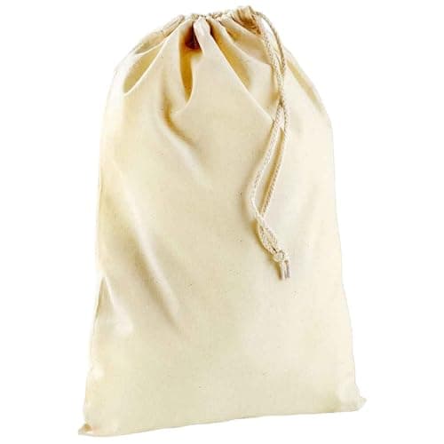 Westford Mill W115 Cotton Stuff Bag - Natural - L