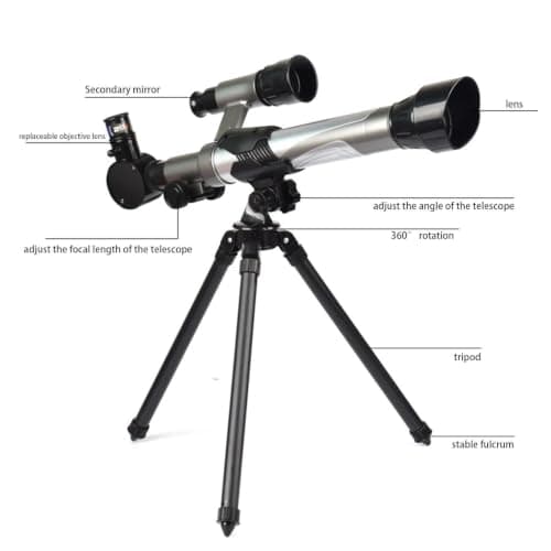 Kids Astronomical - Telescope Astronomical, Landscape Telescope with Tripod — view 4