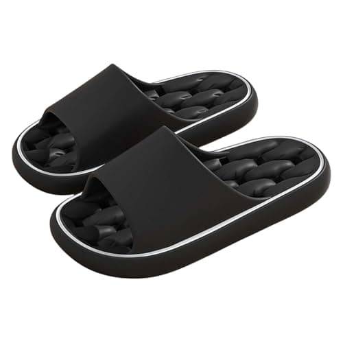 Bathroom Slippers For Women Men, Non Slip Shower Shoes Unisex — view 3