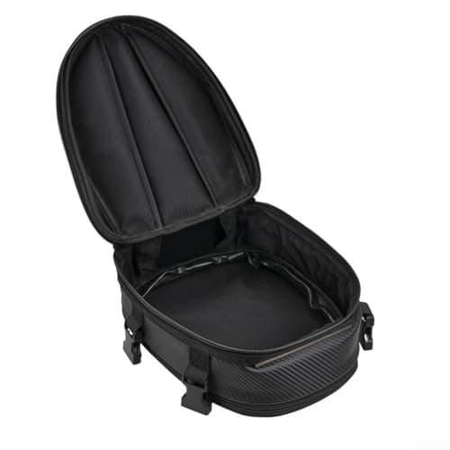 QuivyLivy Waterproof Rear Saddle Bag for -Surron E-Bike, Large Capacity PU Leather Trunk Luggage, Universal Fit Motorcycle Seat Pack with Easy Mount