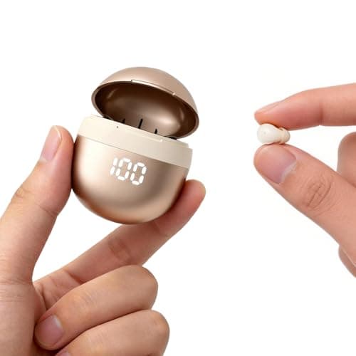 Invisible Mini Small Earbuds Wireless Hidden Earphones for Small Ears