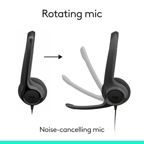 Logitech H390 Wired Headset for PC/Laptop — view 3