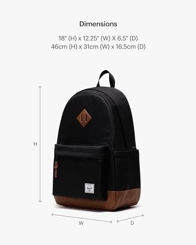 Herschel Unisex's Backpack, Black, One Size — view 2