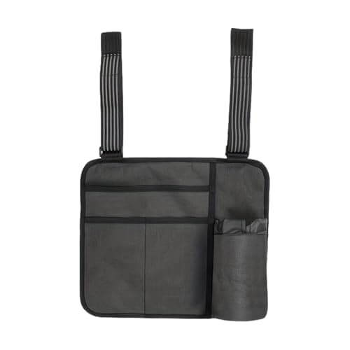 Airplane Pocket Organizer - Airplane Seat Back Organizer, Flightt Seat Pocket, Foldable Flightt Tray Cover | Lightweight Travel Bag | Media Pouch For Flying Passport Phone (Black Pack of 2)
